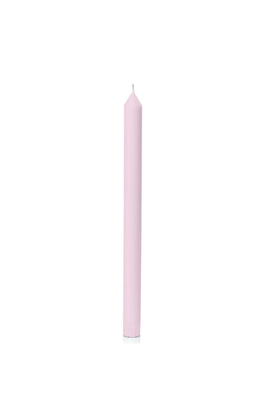 Pastel Pink Dinner Table Candle 30cm