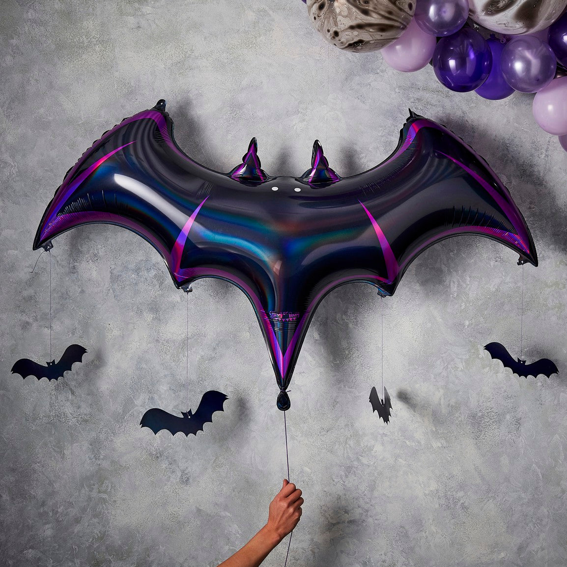 Giant Halloween Bat Foil Balloon