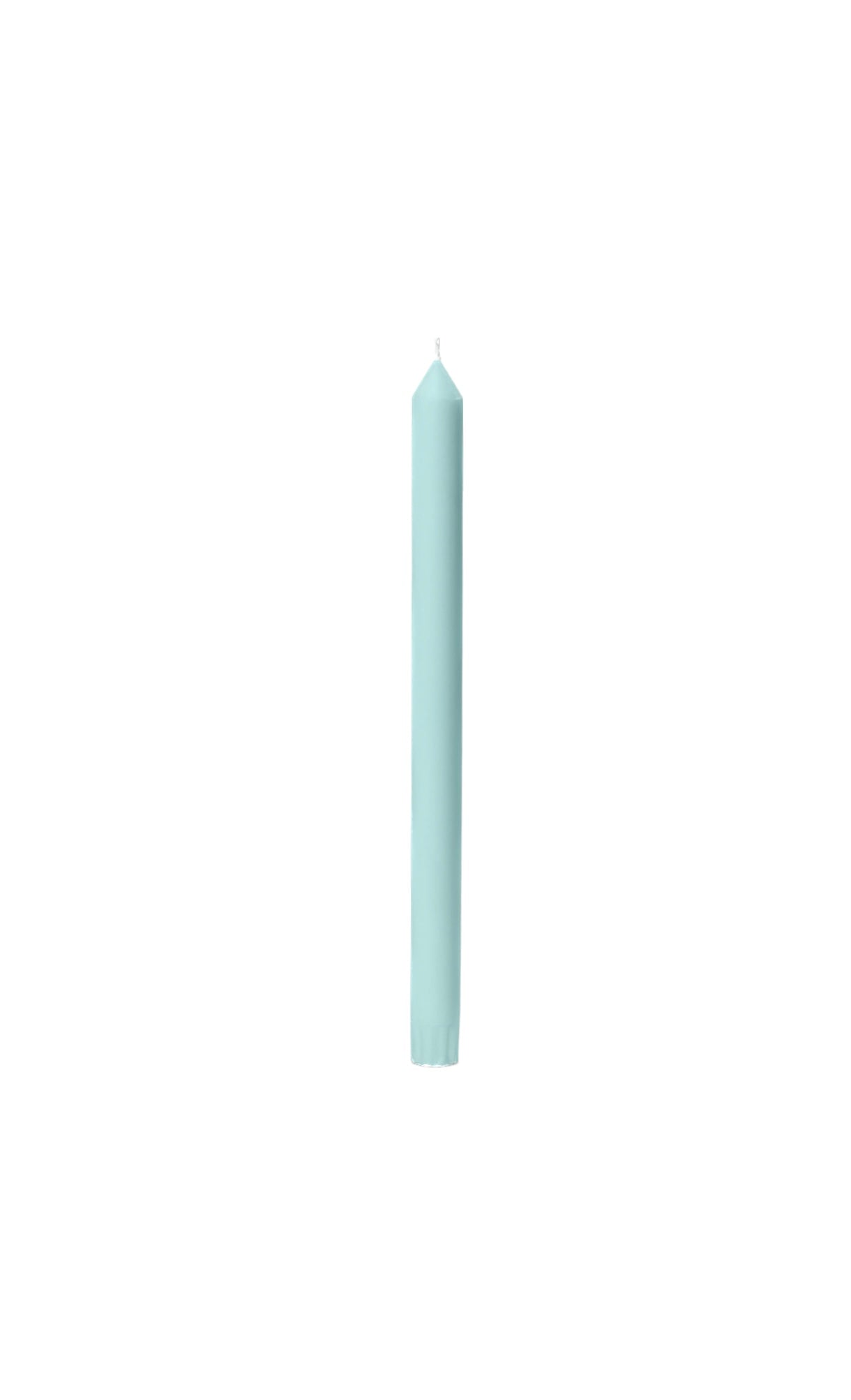 Pastel Teal Dinner Table Candle