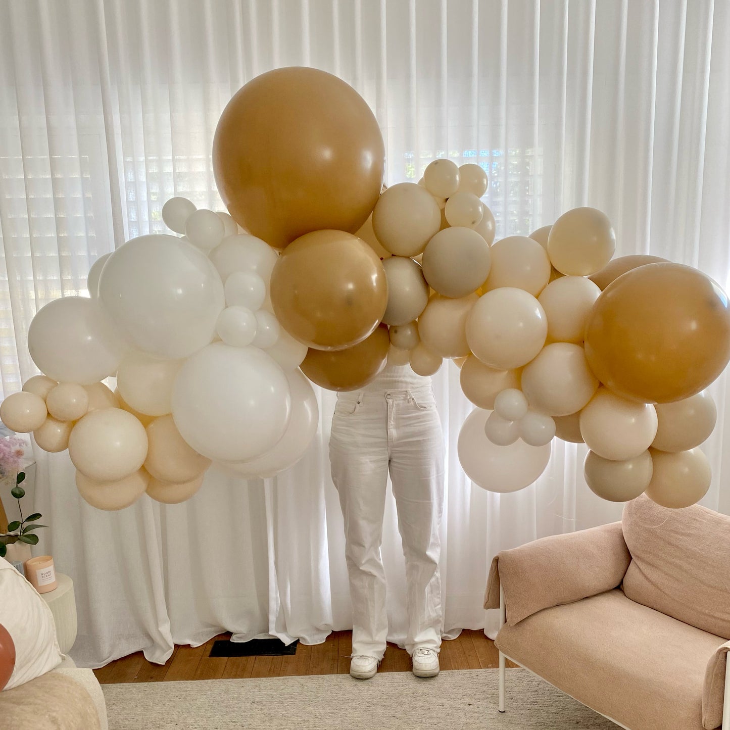 Teddy Balloon Garland