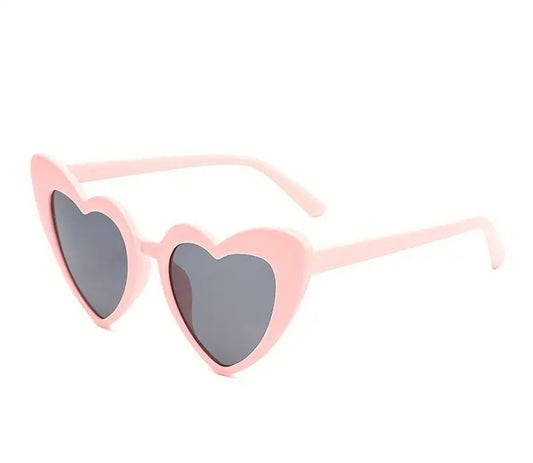 Heart Sunglasses Pink