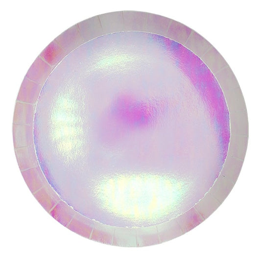 Iridescent Dinner Plates (10 pack)