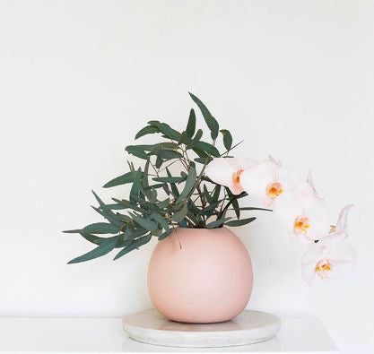 Marmoset Found Cloud Bubble Vase, Large - Icy Pink